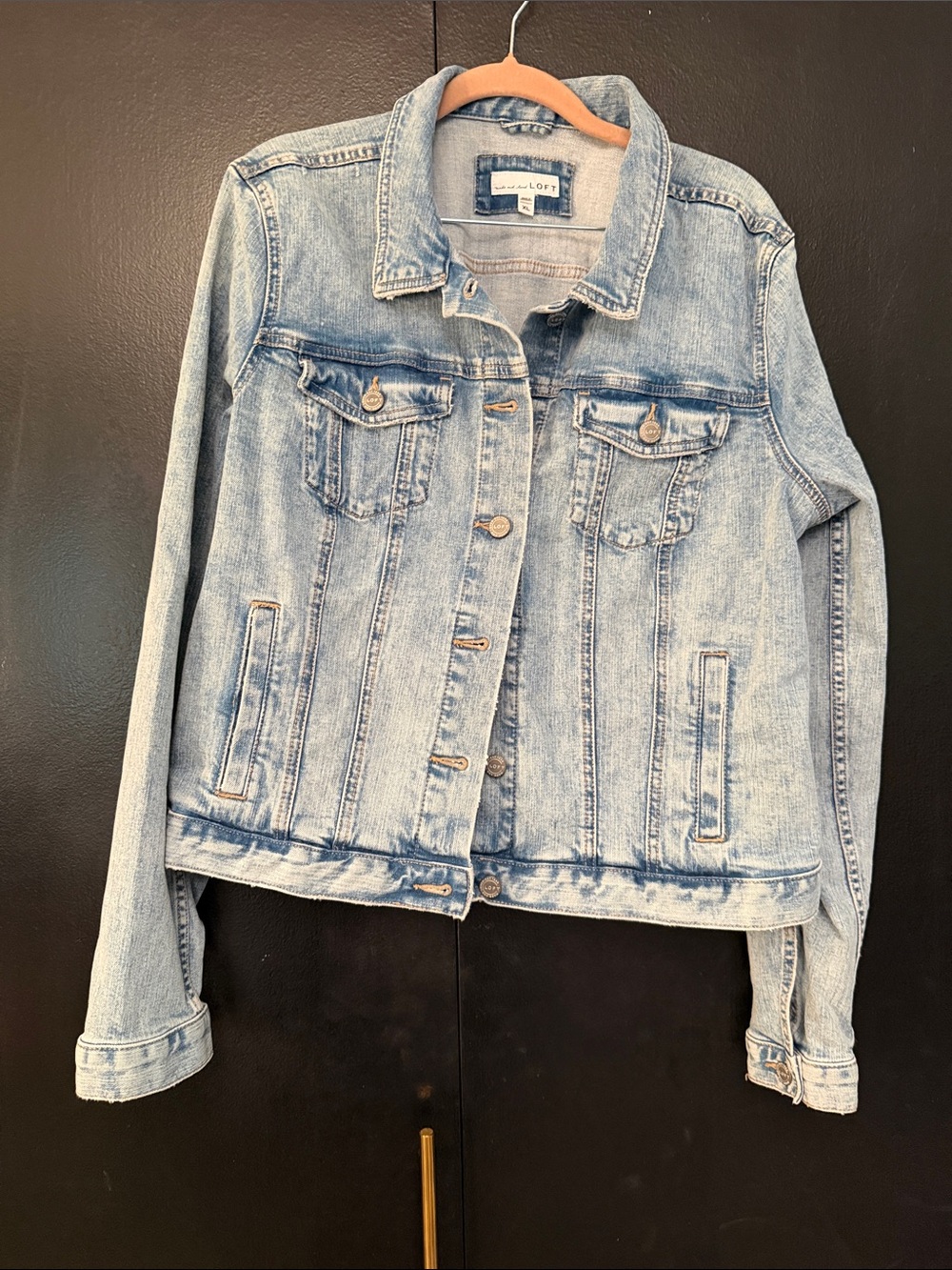LOFT Light Blue Denim Jean Jacket